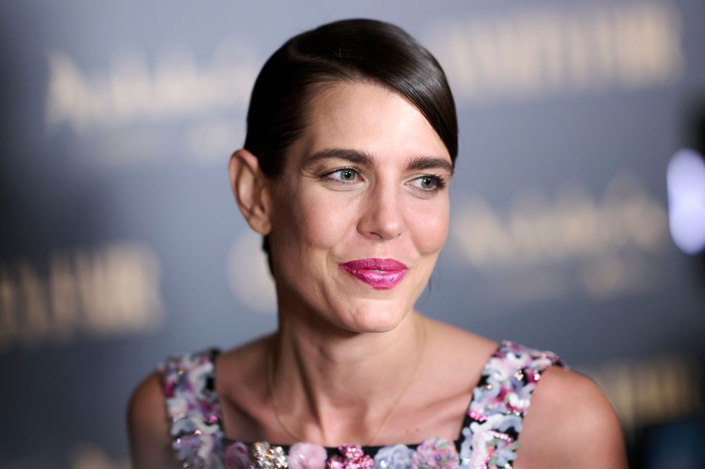 SEVILLE, SPAIN - NOVEMBER 02: Charlotte Casiraghi receives Vanity Fair's Person of The Year Award 2023 at the Real Alcazar on November 02, 2023 in Seville, Spain. (Photo by Carlos Alvarez/WireImage)