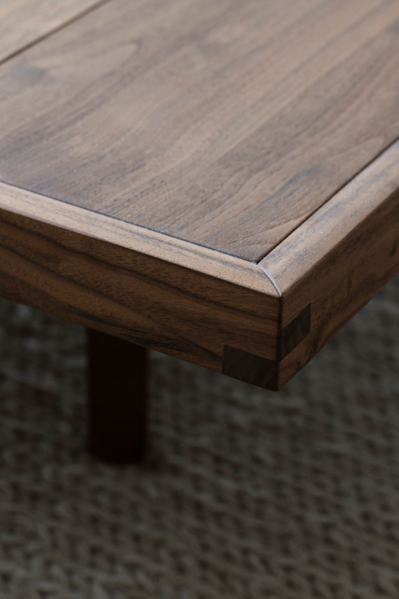 Detail of the low table