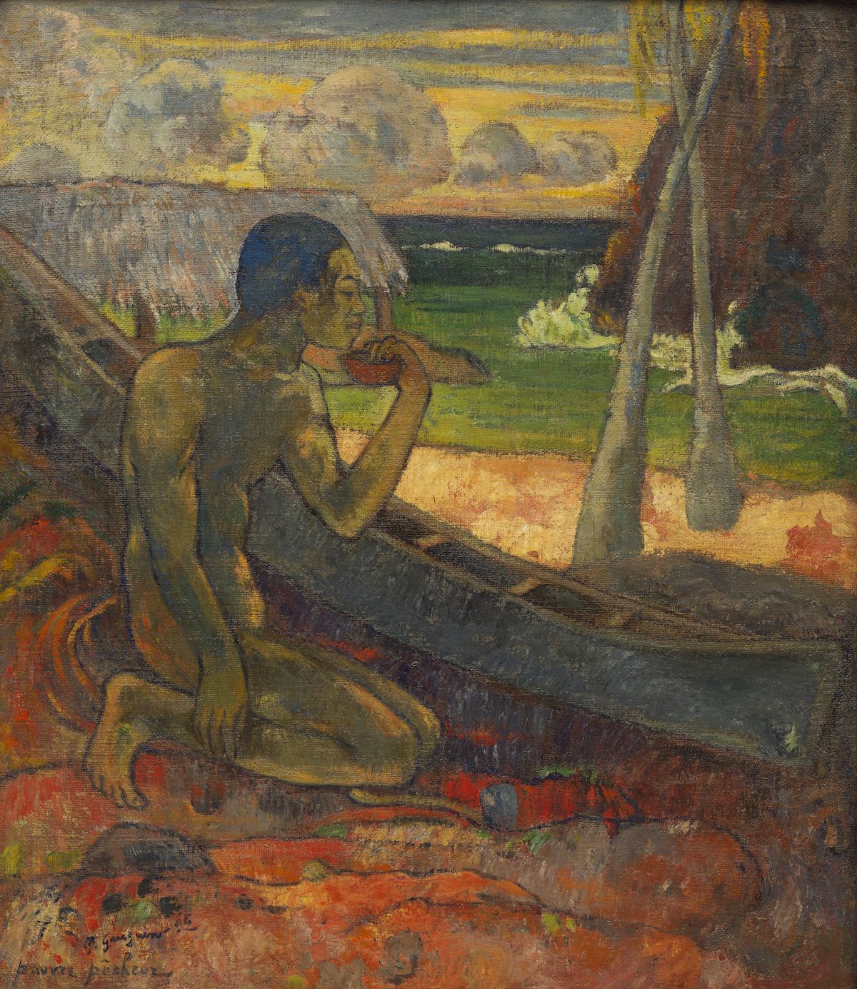 Pobre Pescador (Poor Fisherman, 1896) by Paul Gauguin