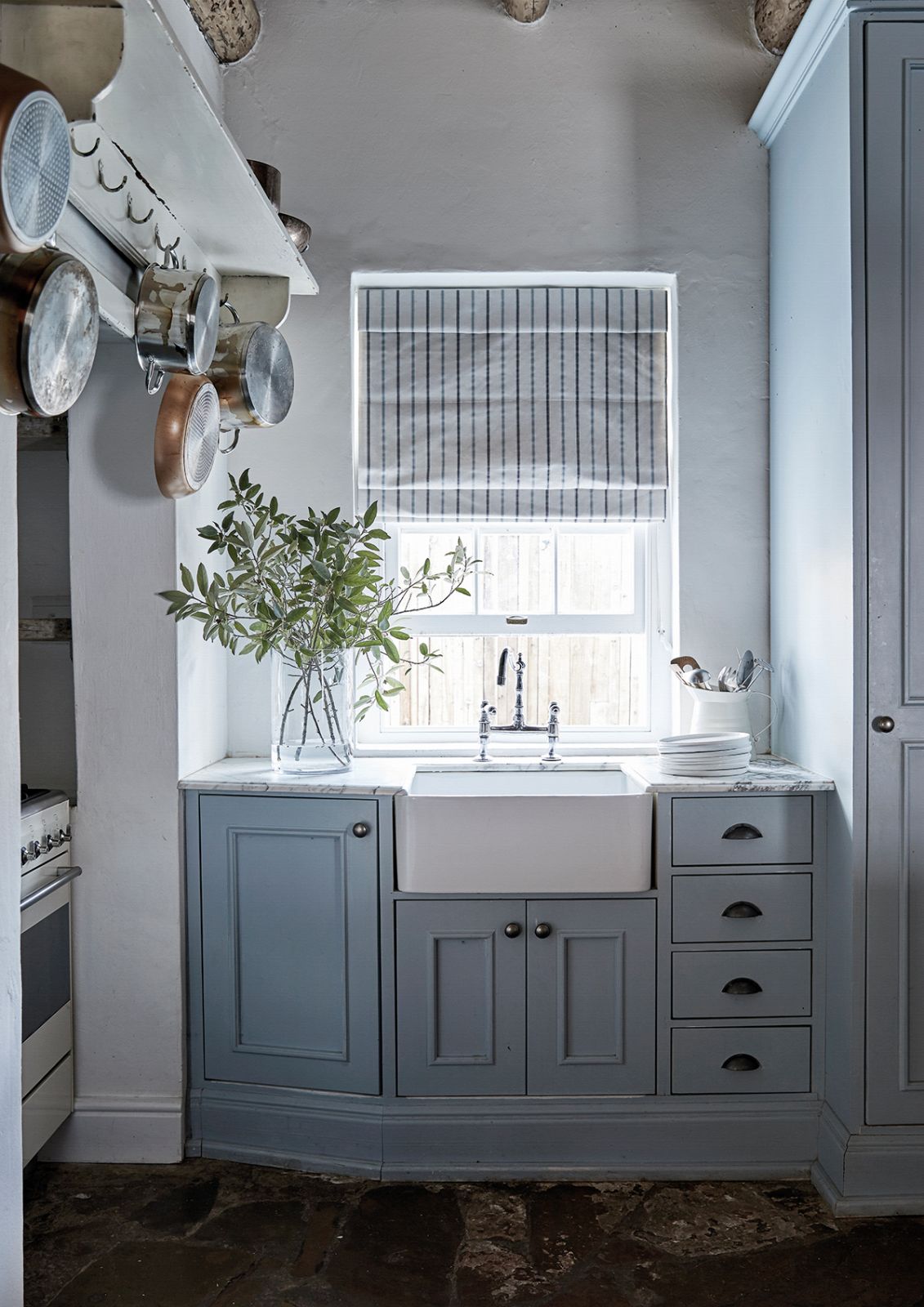 A sophisticated culinary space that exudes timeless beauty