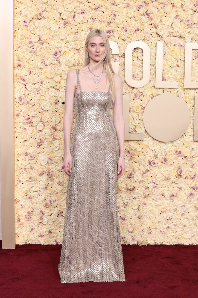 BEVERLY HILLS, CALIFORNIA - JANUARY 07: Elizabeth Debicki attends the 81st Annual Golden Globe Awards at The Beverly Hilton on January 07, 2024 in Beverly Hills, California. (Photo by Amy Sussman/Getty Images)