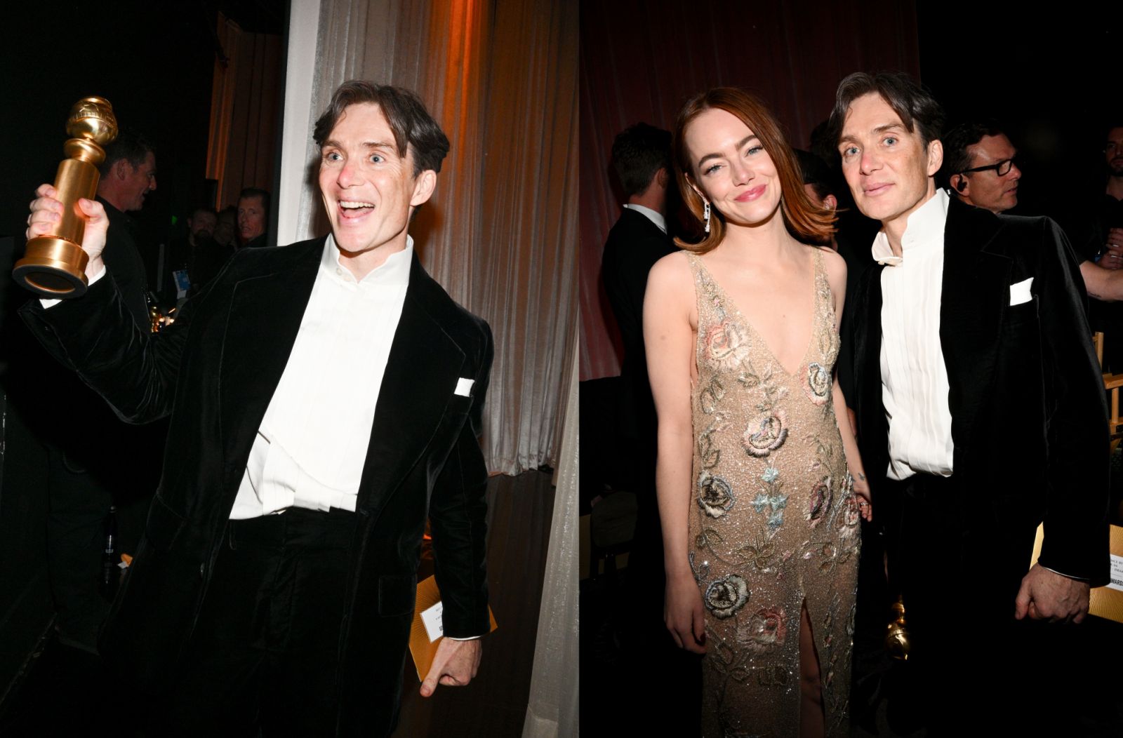 Cillian Murphy at the 81st Golden Globe Awards held at the Beverly Hilton Hotel on January 7, 2024 in Beverly Hills, California. (Photo by Michael Buckner/Golden Globes 2024/Golden Globes 2024 via Getty Images)
