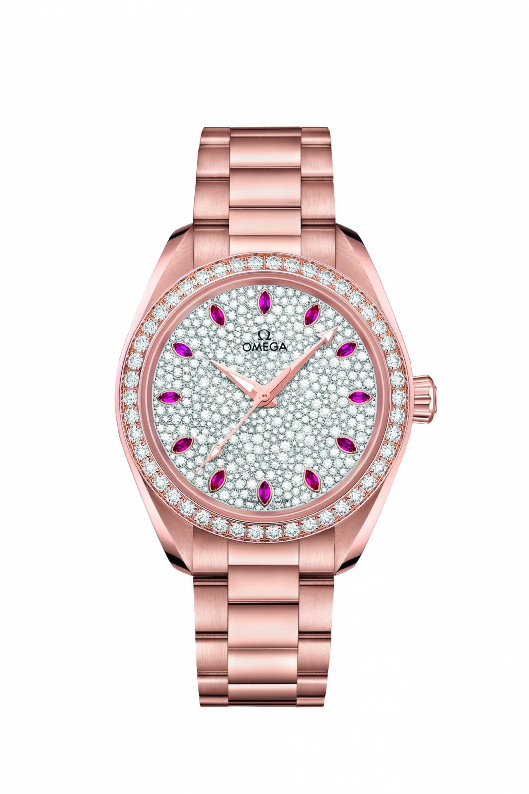 Omega Seamaster Aqua Terra in Sedna Gold