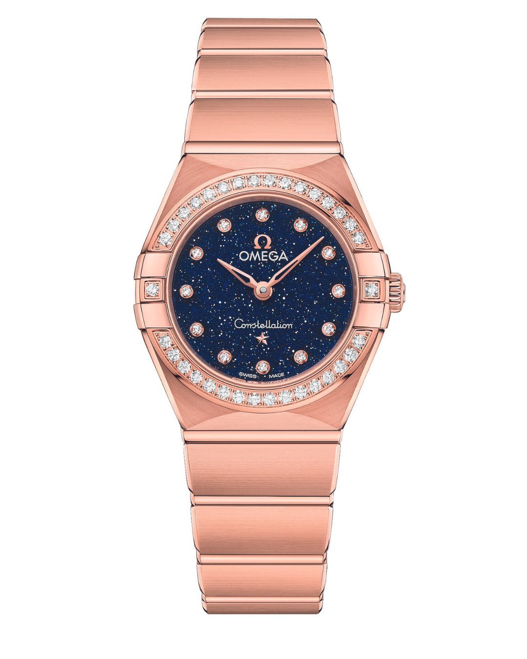 Omega Constellation in Sedna Gold