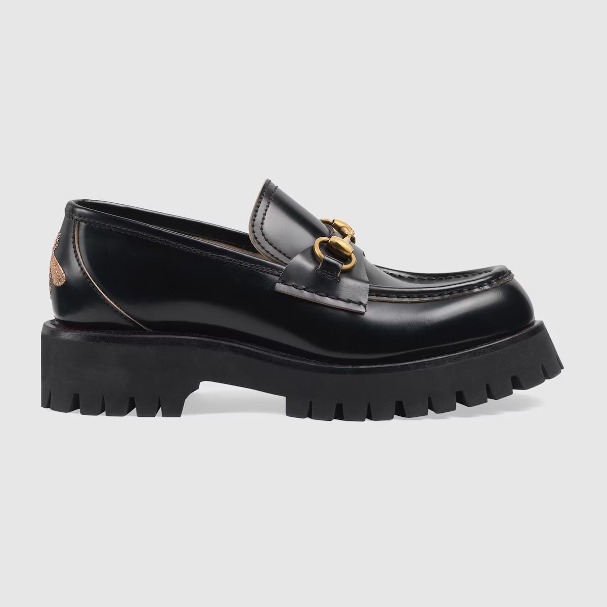GUCCI LEATHER LUG SOLE HORSEBIT LOAFER($9,500)