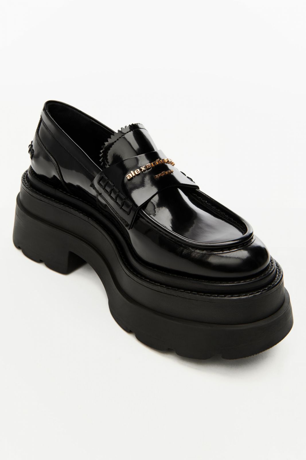 Alexander Wang Carter Logo Platform Loafers($6,600)