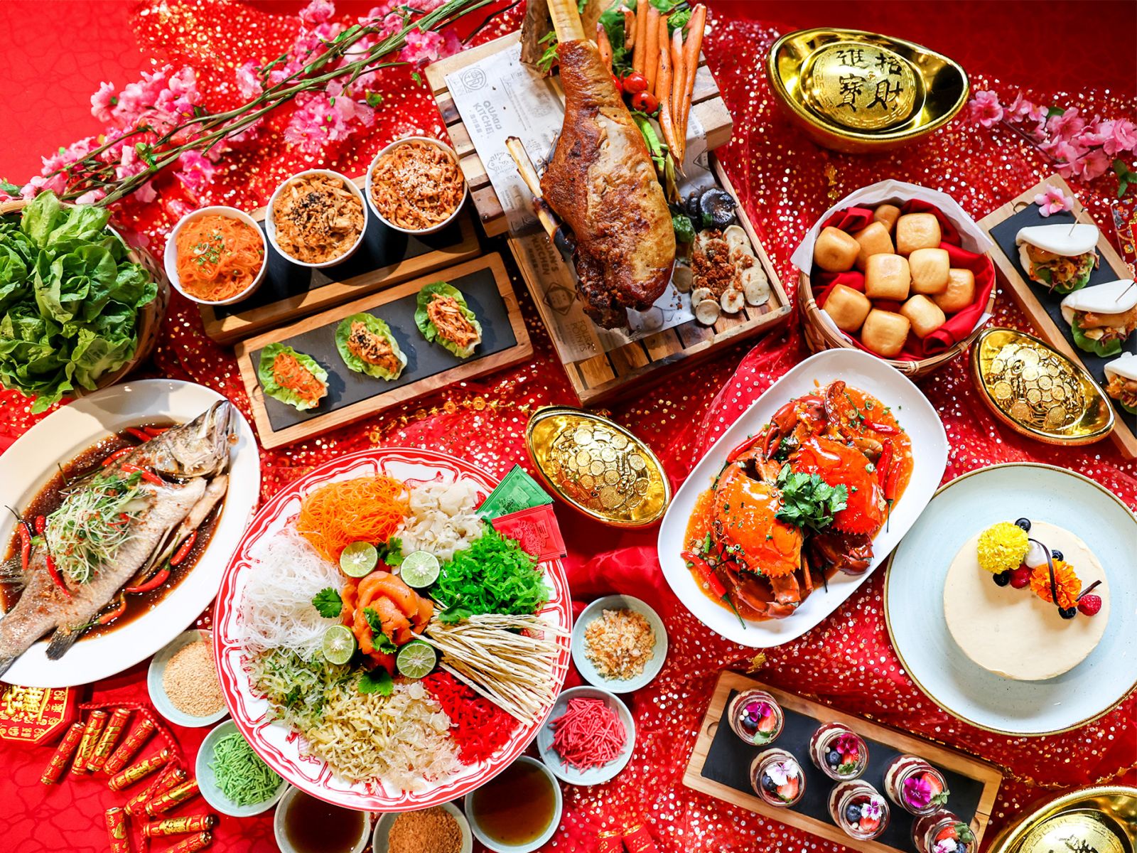 Quan's Kitchen's buffet spread. (Photo: Four Points by Sheraton Kuala Lumpur, Chinatown)