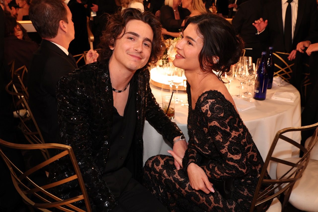 Timothée Chalamet and Kylie Jenner