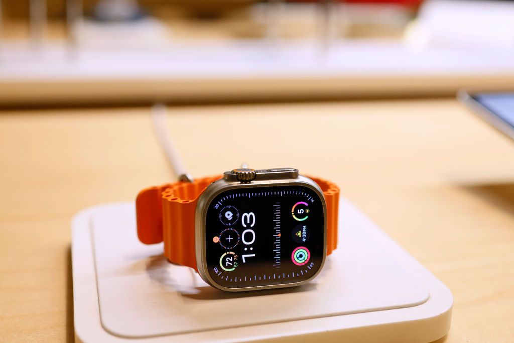 2023年九月發表的Apple Watch Ultra 2安裝的血氧偵測功能被Masimo公司控訴有侵權的嫌疑。(Photo: Getty Images)