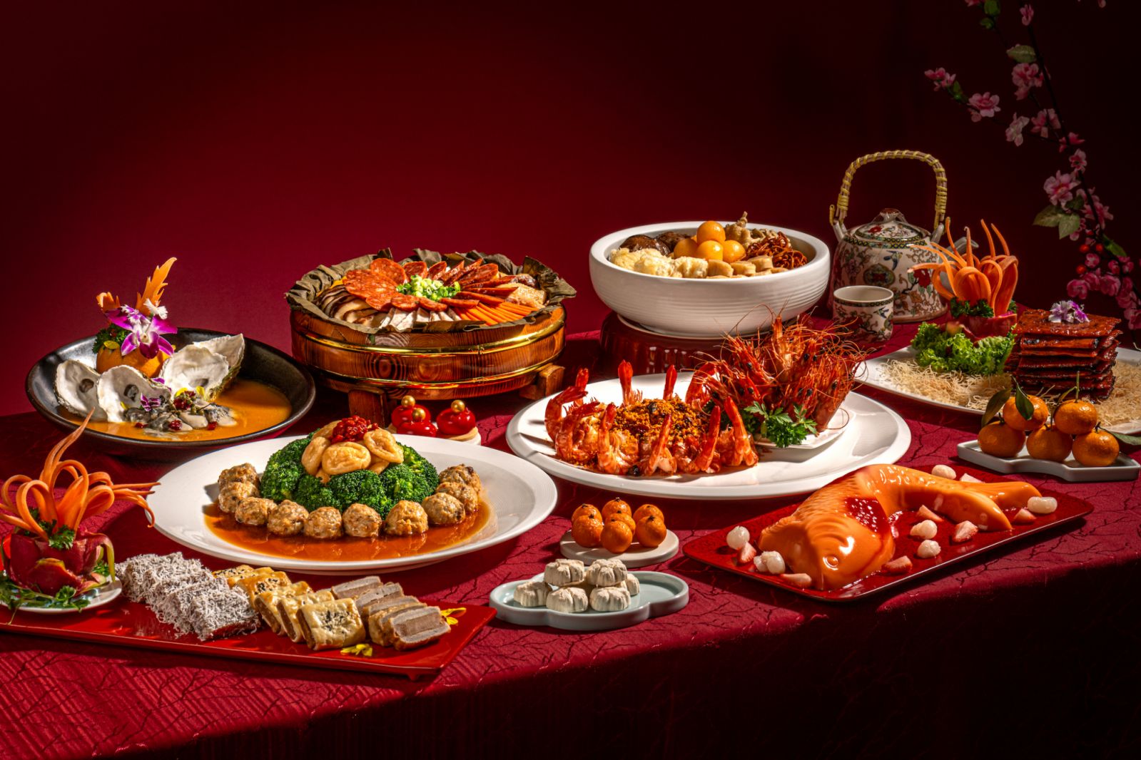 Sunset Terrace's seasonal feast. (Photo: Sunway Resort Hotel)
