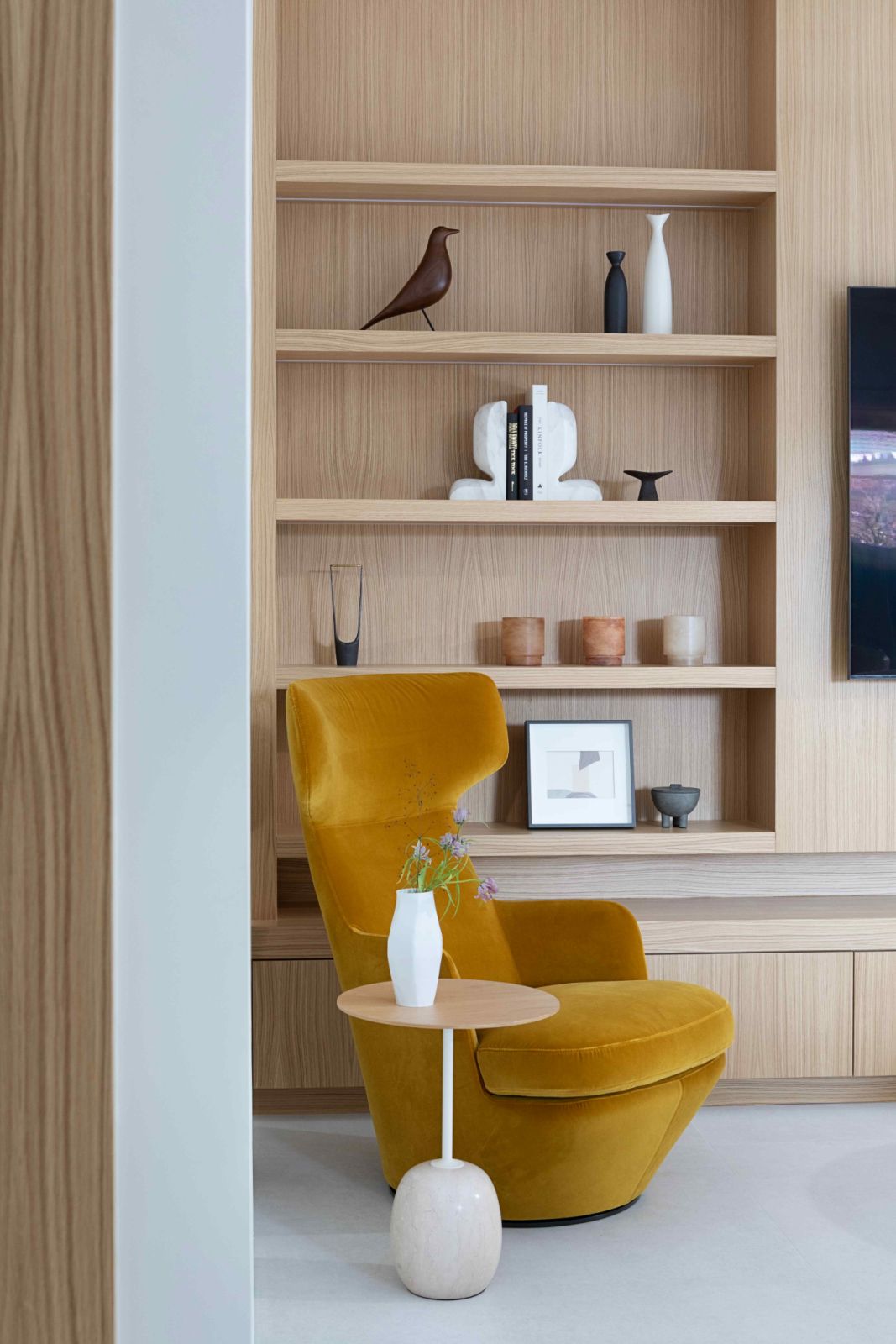 Material selections are kept to the bare minimum
