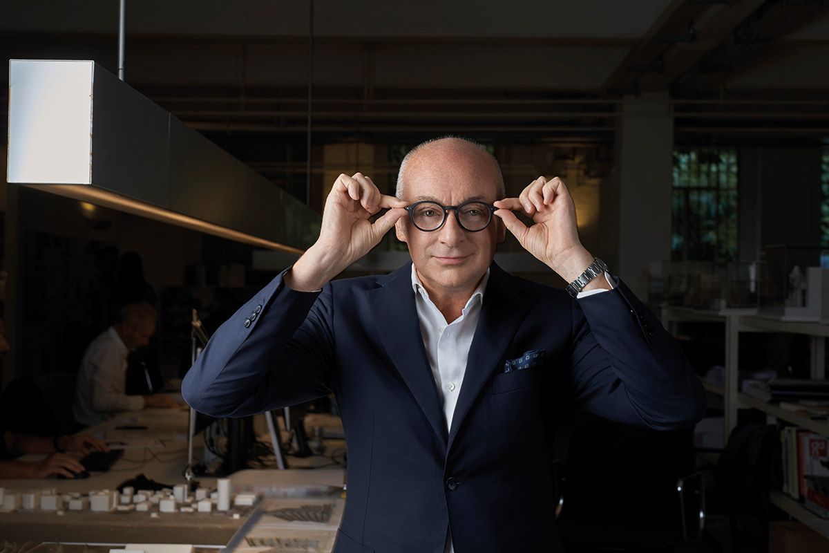 Italian designer Piero Lissoni