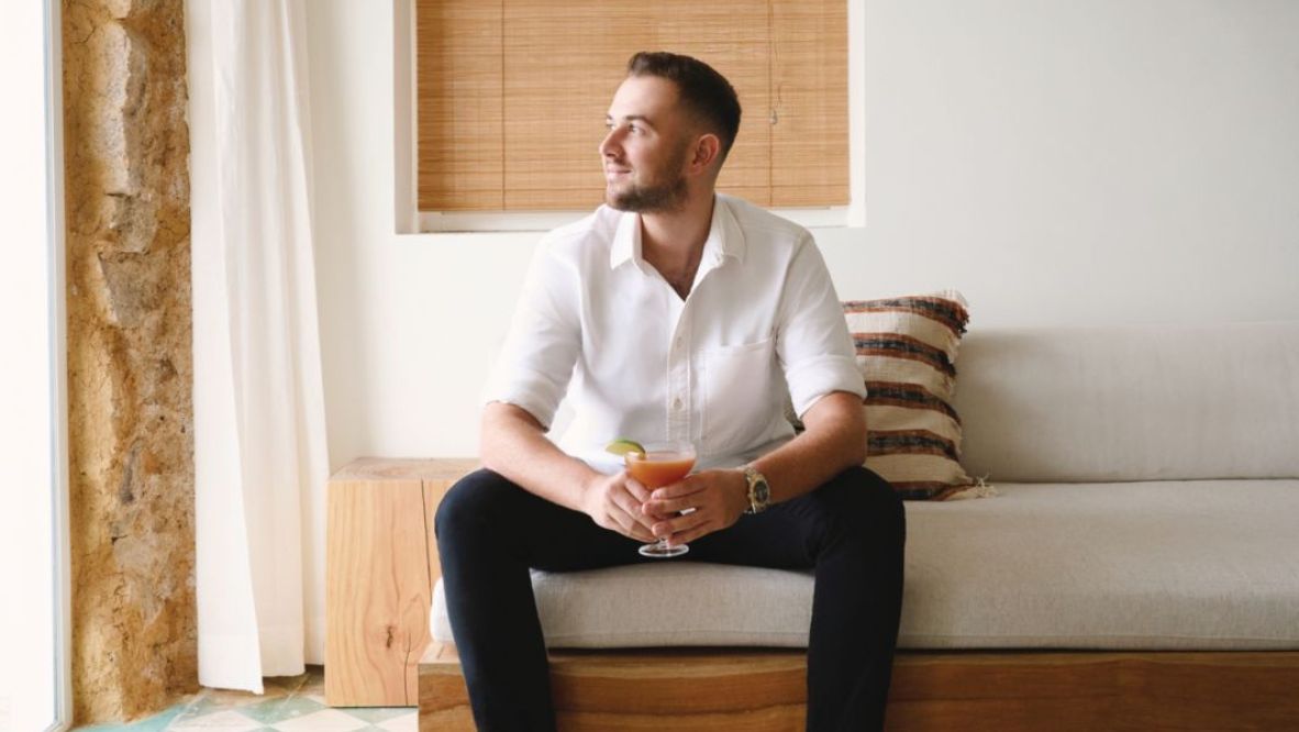 Matthew Richardson at Terracotta Lamma (Photo: Zed Leets / Tatler Hong Kong)