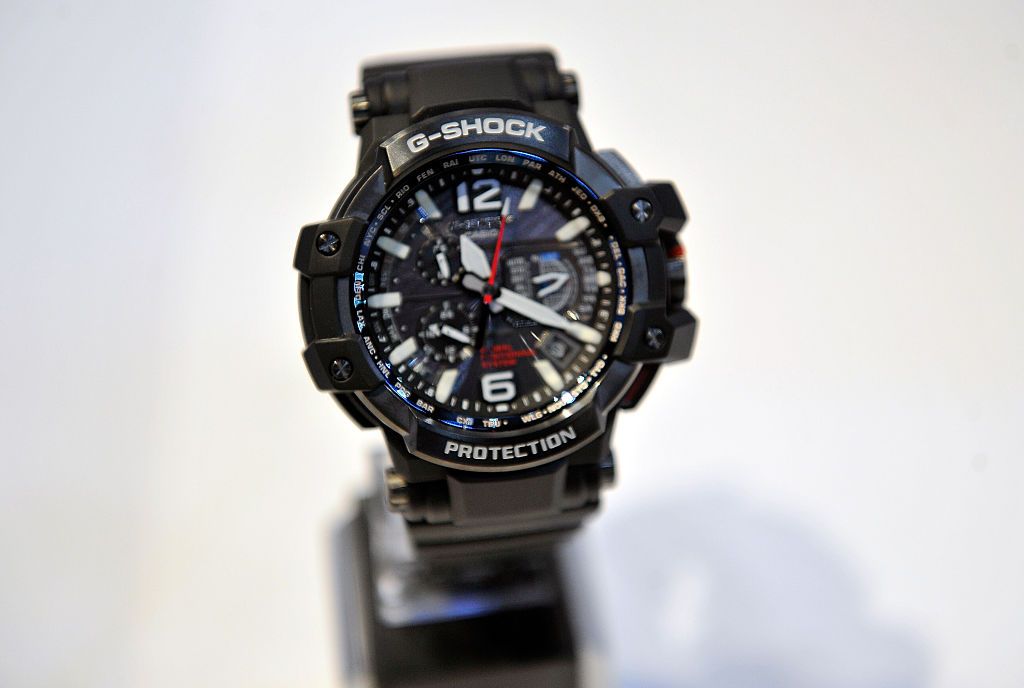 G-Shock系列已經誕生超過30年，是許多人心中的經典電子錶。(Photo by David Becker/Getty Images)