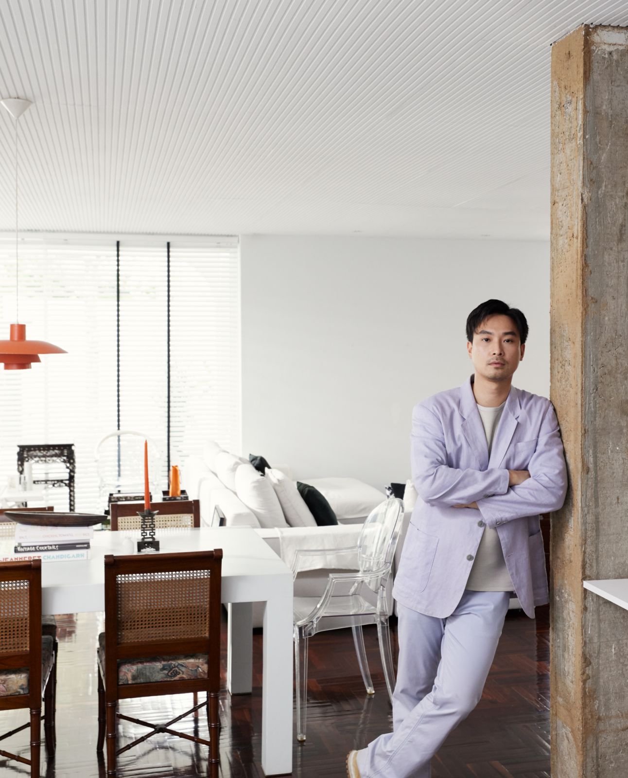 ร่ม สังขะวัฒนะ หนึ่งใน Gen.T ของ Tatler และเจ้าของบริษัทออกแบบ Rom Design (ภาพบุคคล: Chris Kanisorn)