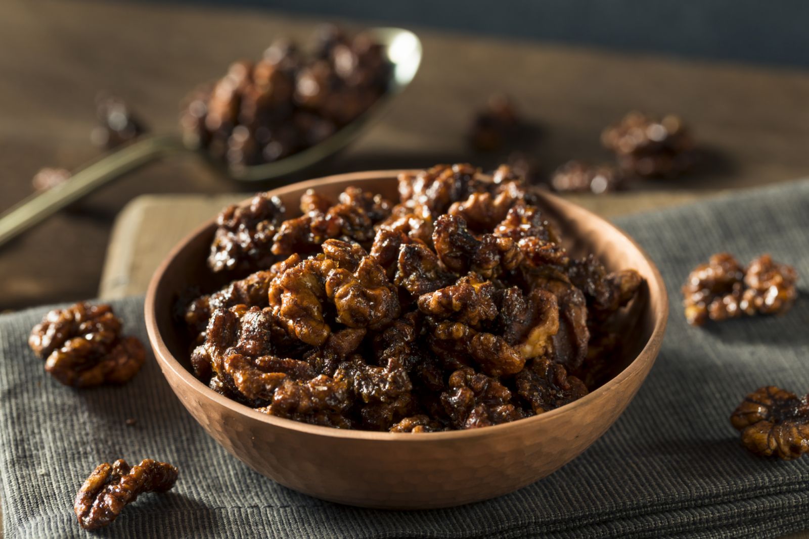 Candied walnuts