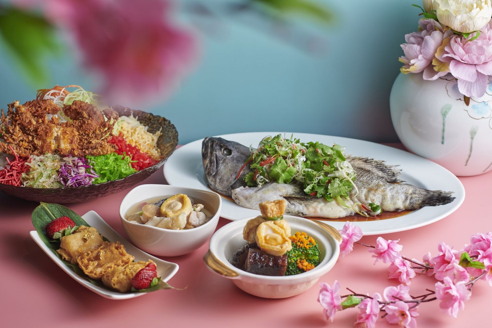 One of Red Chinese Cuisine's set menus (Photo: Pullman KLCC Hotel & Residences)