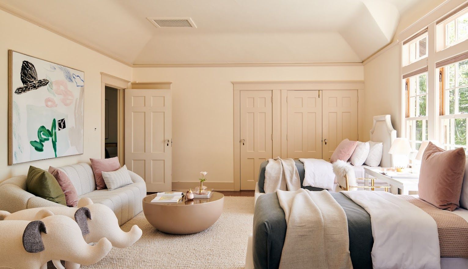 One of the bedrooms at Green Gables