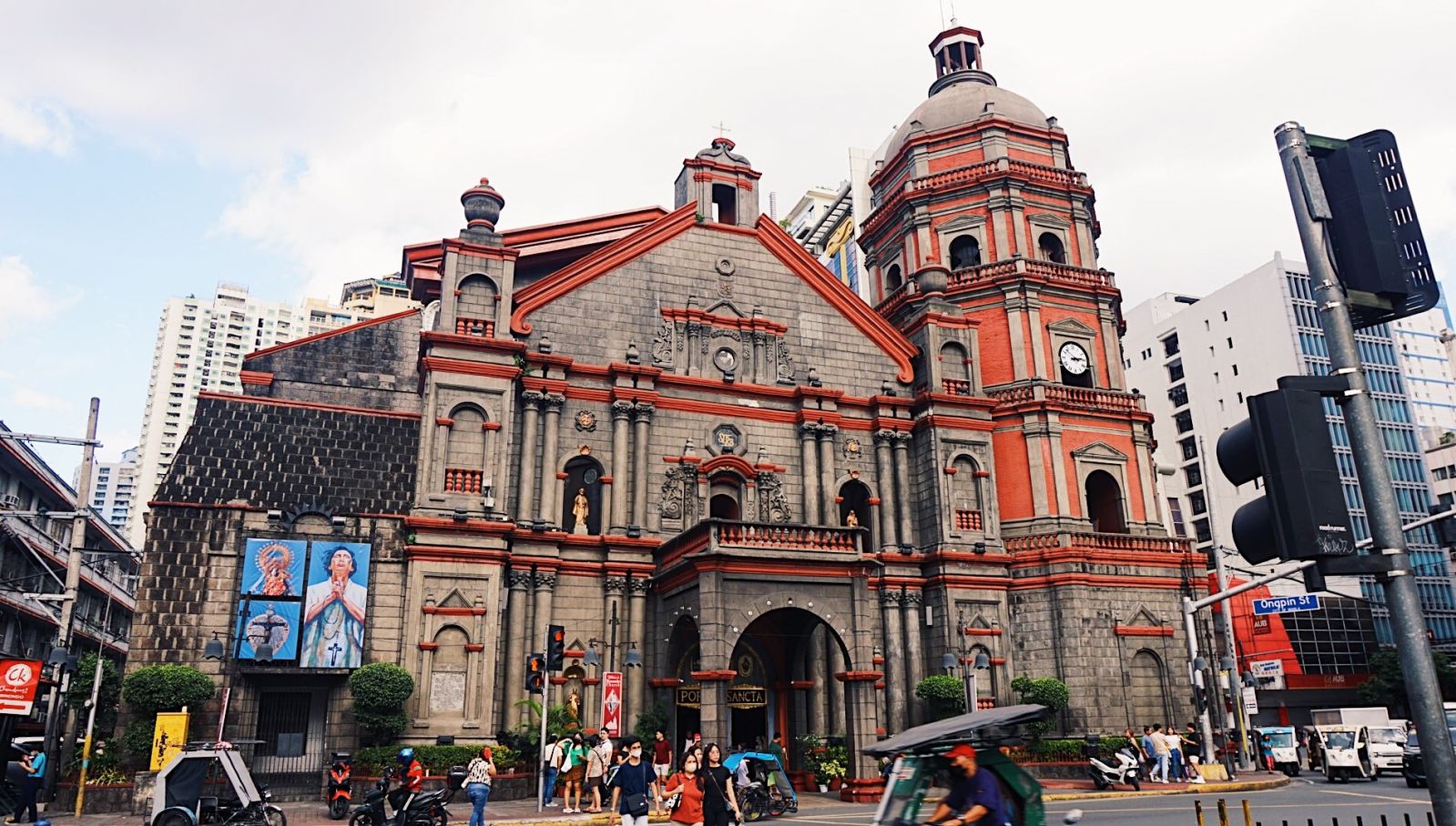The Binondo Church is also known as the Minor Basilica of Saint Lorenzo Ruiz