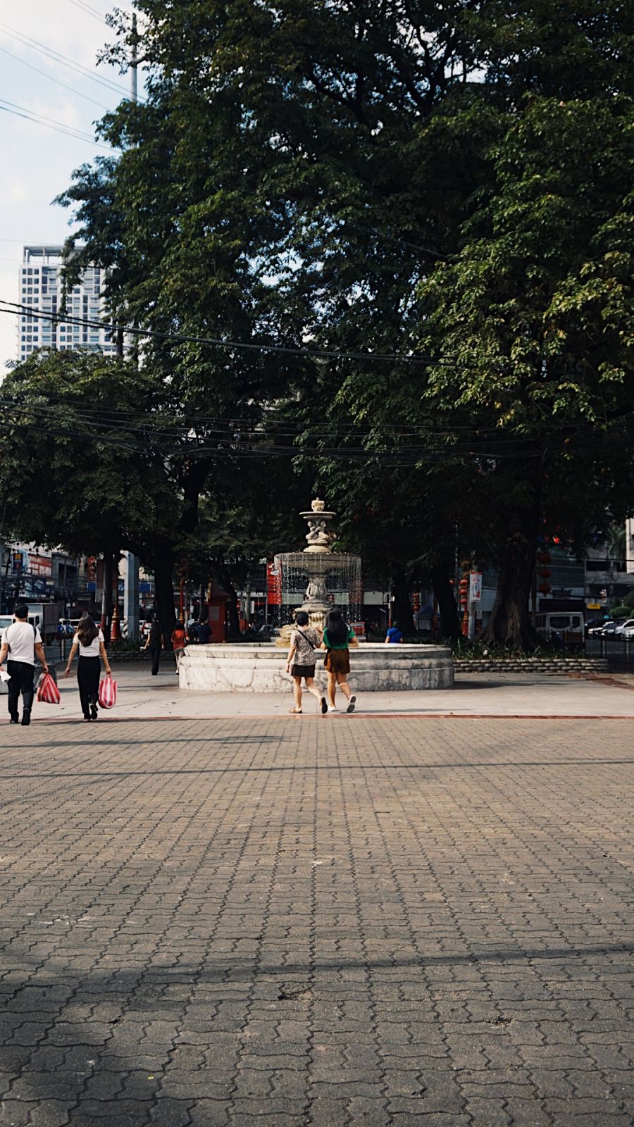 Plaza San Lorenzo is located at the heart of Binondo, Manila