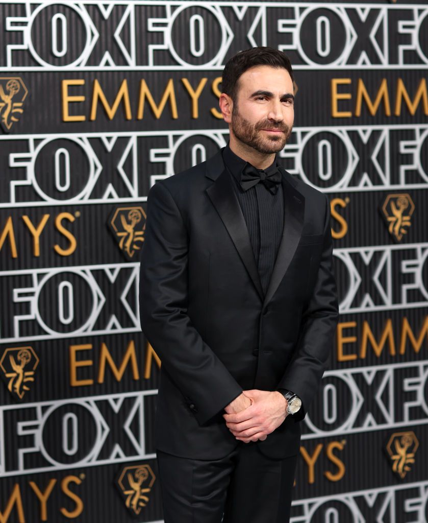 Los Angeles, CA - January 15: Brett Goldstein arriving at the 75th Primetime Emmy Awards at the Peacock Theater in Los Angeles, CA, Monday, Jan. 15, 2024. (Jay L. Clendenin / Los Angeles Times via Getty Images)