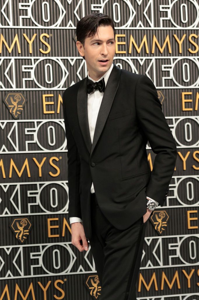 Los Angeles, CA - January 15: Nicholas Braun attends the 75th Primetime Emmy Awards at the Peacock Theater in Los Angeles, CA, Monday, Jan. 15, 2024. (Myung J. Chun / Los Angeles Times via Getty Images)