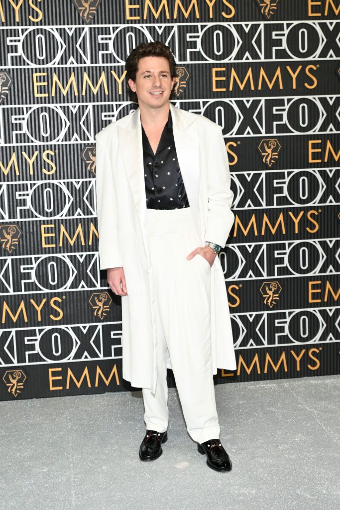 Charlie Puth at the 75th Primetime Emmy Awards held at the Peacock Theater on January 15, 2024 in Los Angeles, California. (Photo by Michael Buckner/Variety via Getty Images)