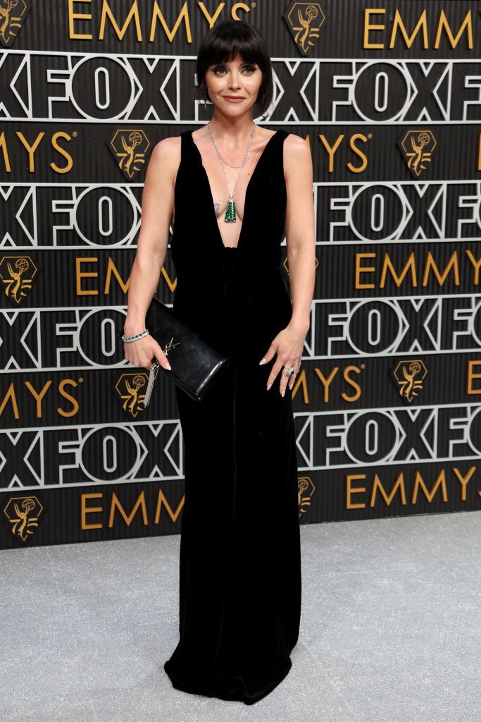 LOS ANGELES, CALIFORNIA - JANUARY 15: Christina Ricci attends the 75th Primetime Emmy Awards at Peacock Theater on January 15, 2024 in Los Angeles, California. (Photo by Kevin Mazur/Getty Images)