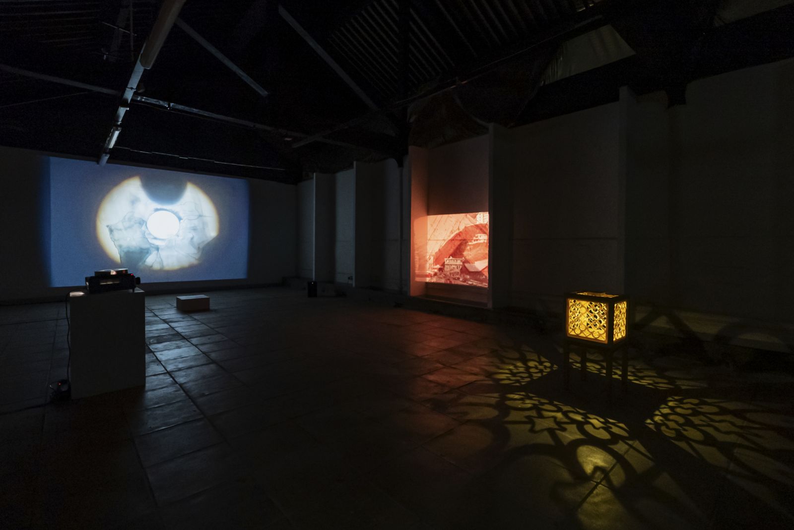 Bouie Chan's "Like Shadow, Like Water" on view at Unit 8, Cattle Depot Artist Village, 63 Ma Tau Kok Rd, To Kwa Wan, January 17 - 21 (Photo: Bobo Lam)