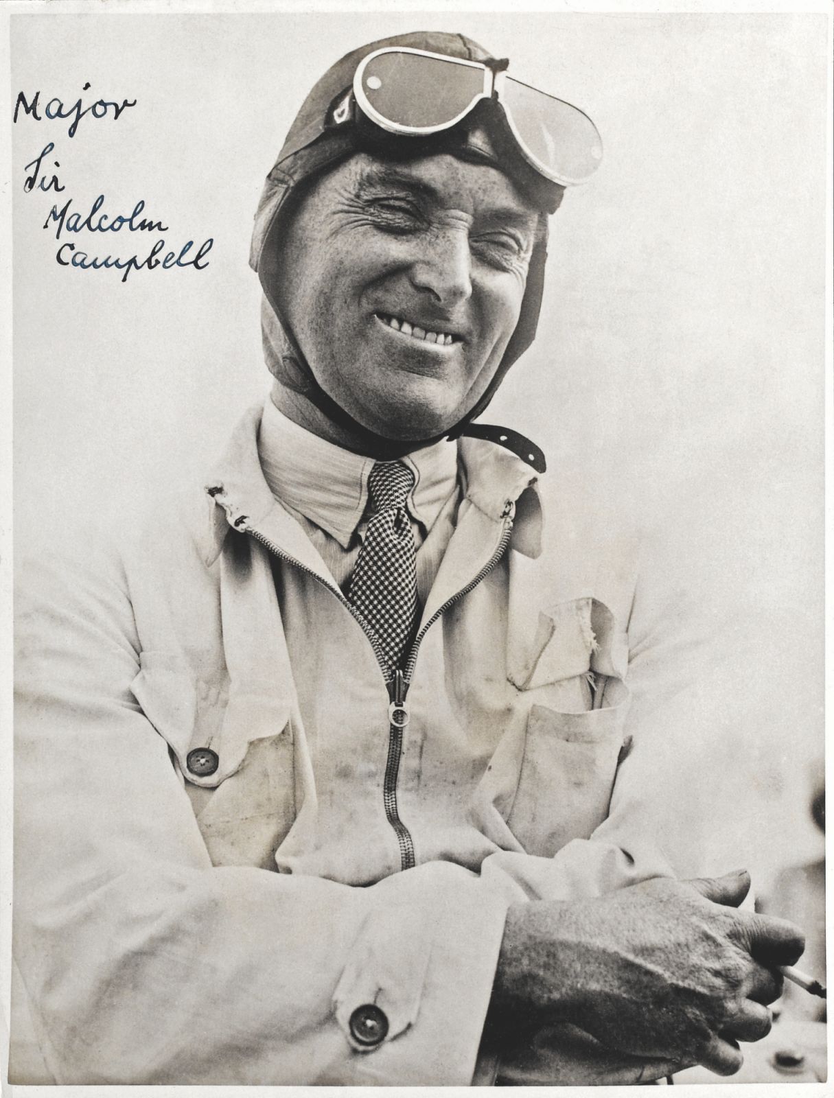 勞力士首位賽車手代言人馬琴.坎貝爾爵士。(Photo: Rolex)