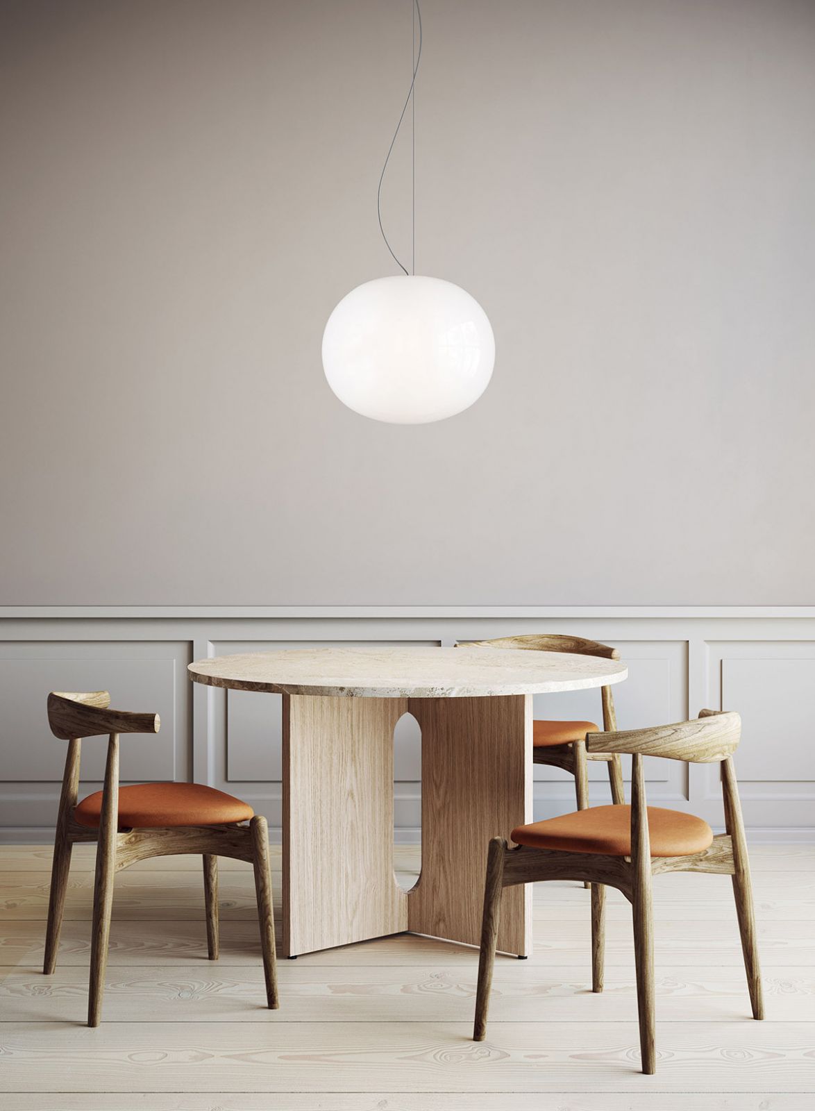A celebration of glassmaking: the Volum pendant light by Lodes (Photo: Lodes)