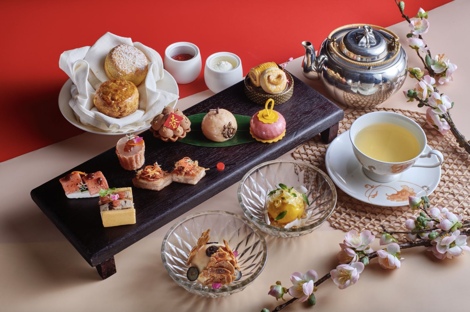 Afternoon tea at The Librari (Photo: The RuMa Hotel and Residences)