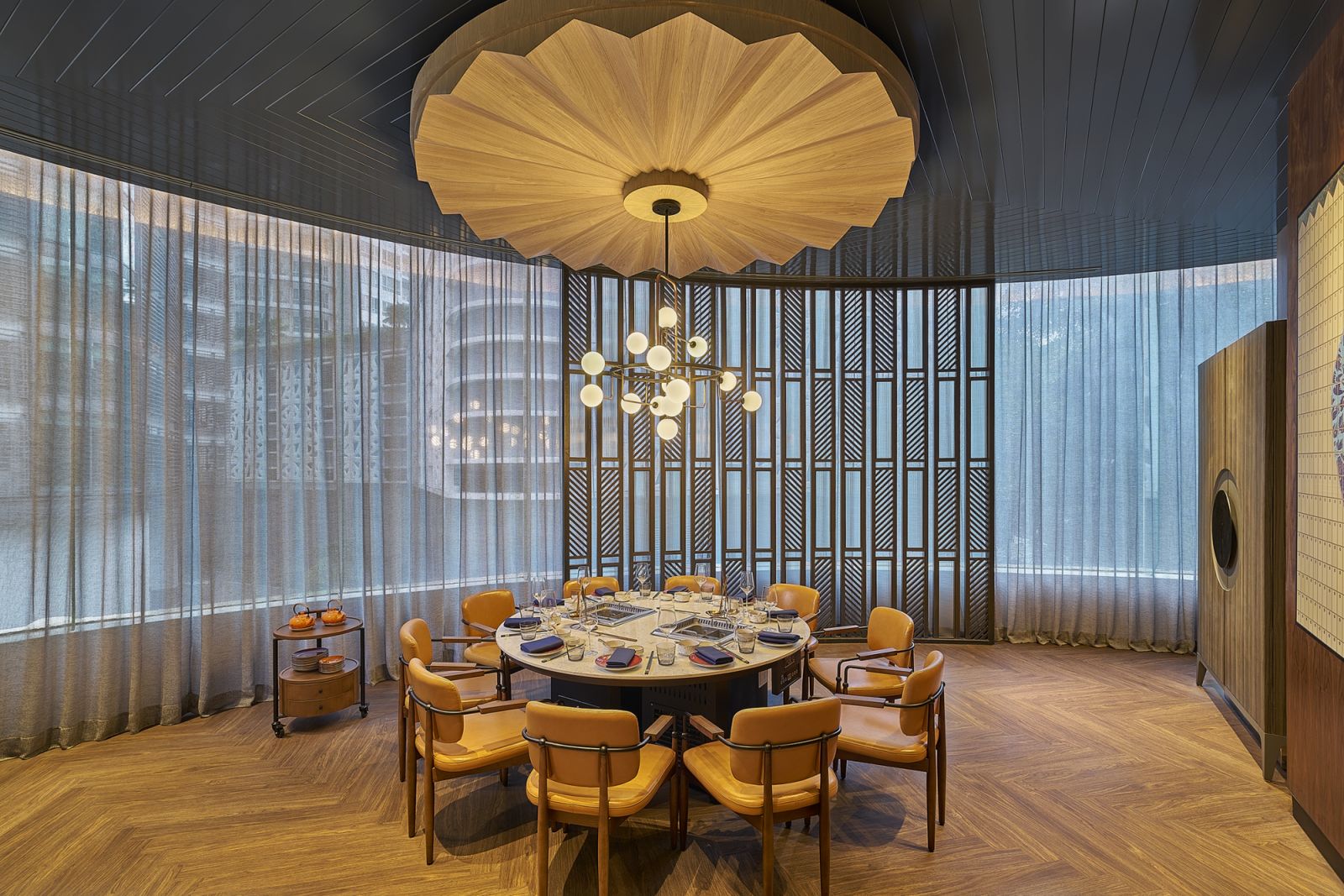 Private dining room at Sichuan Kitchen (Photo: Four Points by Sheraton Kuala Lumpur, City Centre)