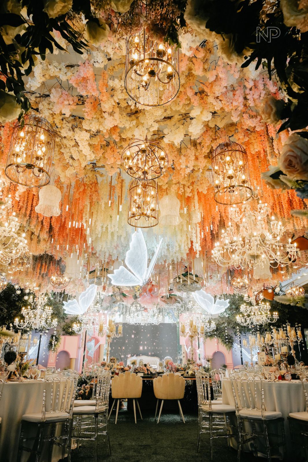 Flowers signify fertility, love and a new beginning for the newlyweds (Photo: Nice Print Photography)