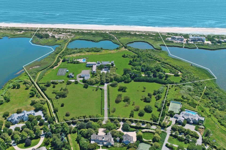 The 42-acre estate had the largest ocean frontage in the whole region (Photo: Bespoke Real Estate / toptenrealestatedeals.com)