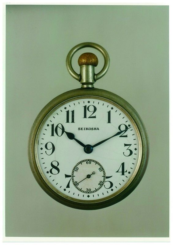 Seiko在1895年完成了第一枚懷錶作品。(Photo: Seiko)