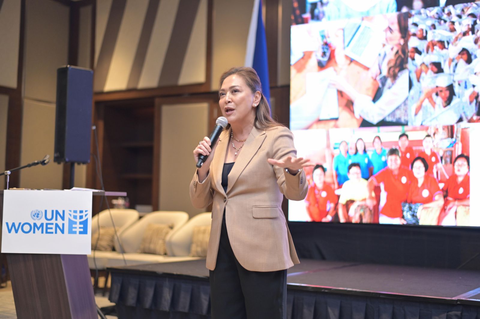Veteran broadcast journalist Karen Davila was first appointed to the position in September 2023