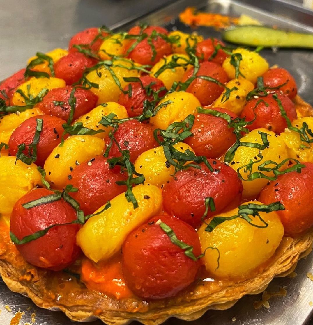 Small Shifting Space's tomato tart (Photo: Instagram / @smallshiftingspace)