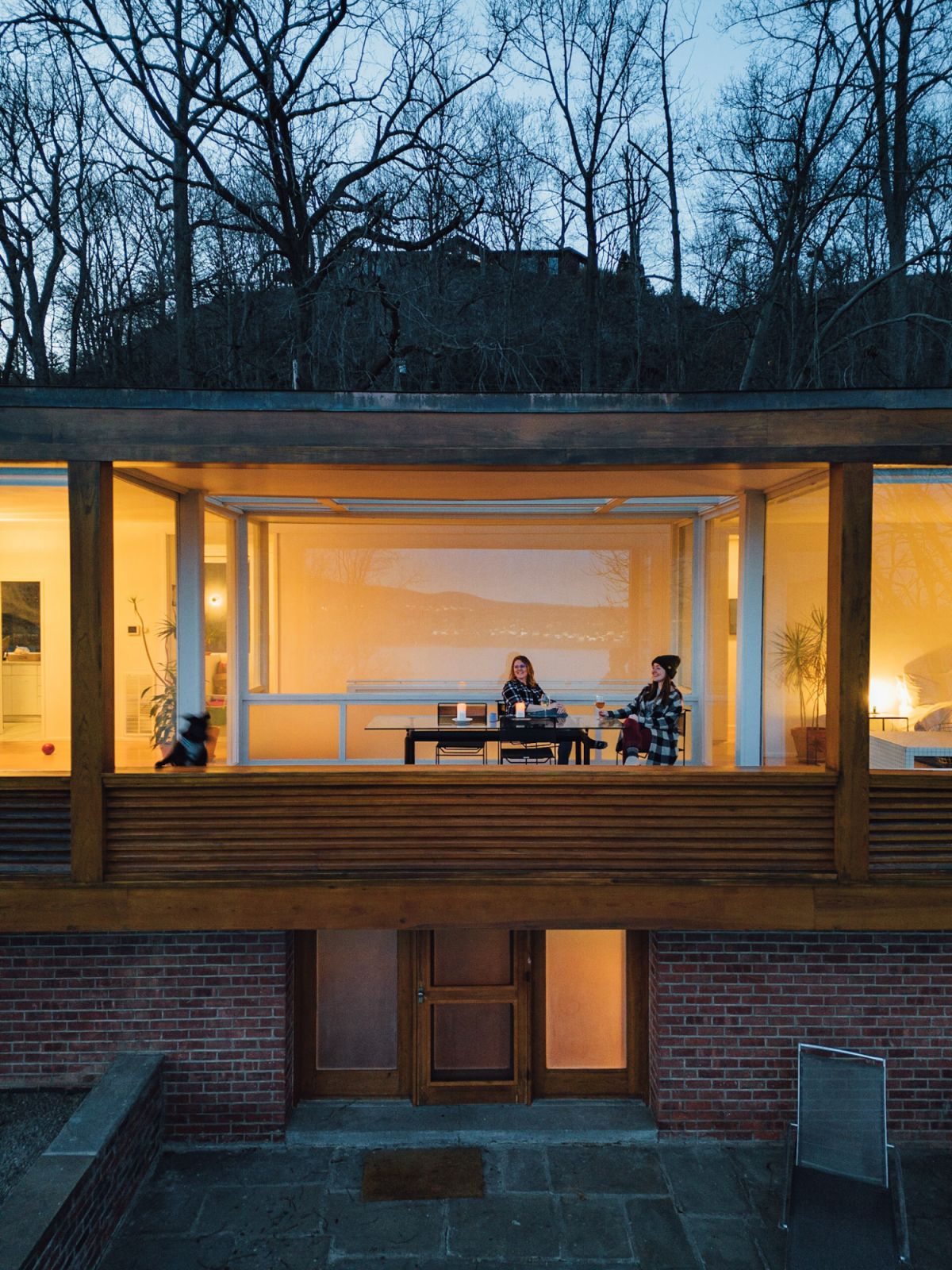 Plate glass walls to take in impeccable views (Photo: Chris Daniele)