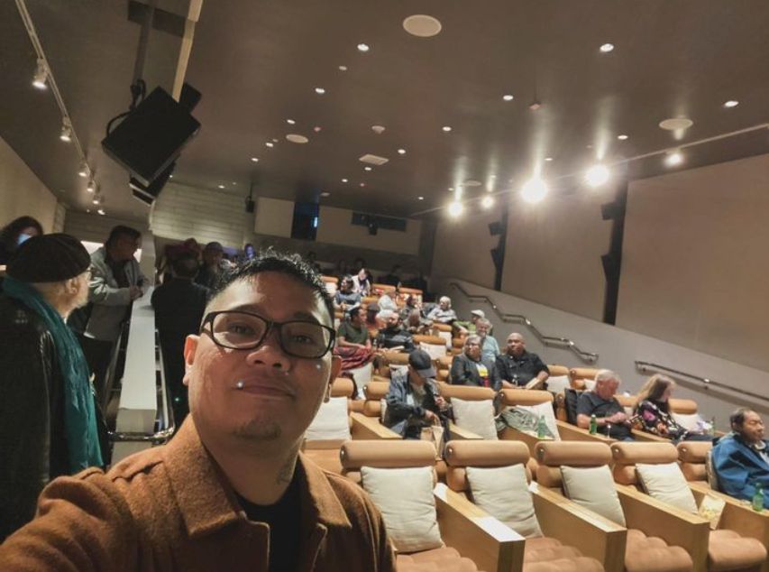 Filmmaker Carl Papa at the NeueHouse Sunset Blvd. LA for The Missing Academy Screening (Photo: Carl Joseph Papa/Instagram)
