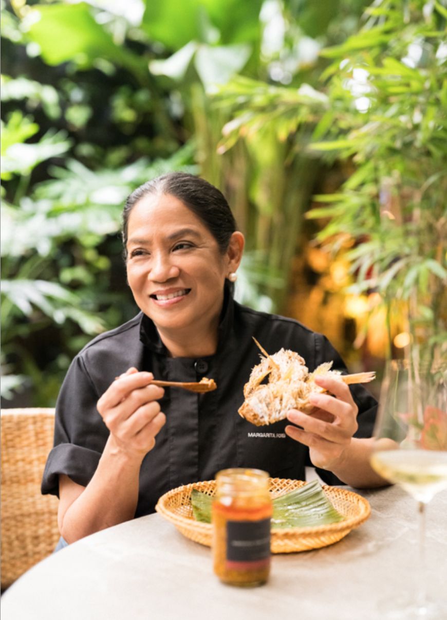Chef Margarita Forés | Photo by Patrick Diokno