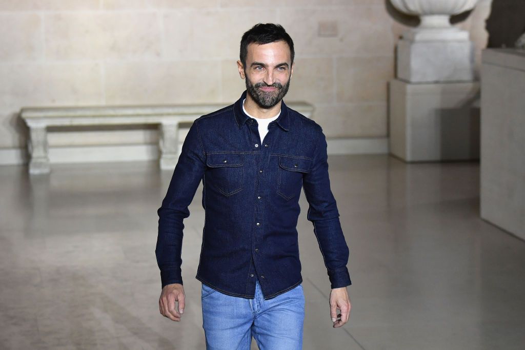PARIS, FRANCE - MARCH 07: Nicolas Ghesquiere walks the runway during the Louis Vuitton show as part of the Paris Fashion Week Womenswear Fall/Winter 2017/2018 on March 7, 2017 in Paris, France. (Photo by Pascal Le Segretain/Getty Images)