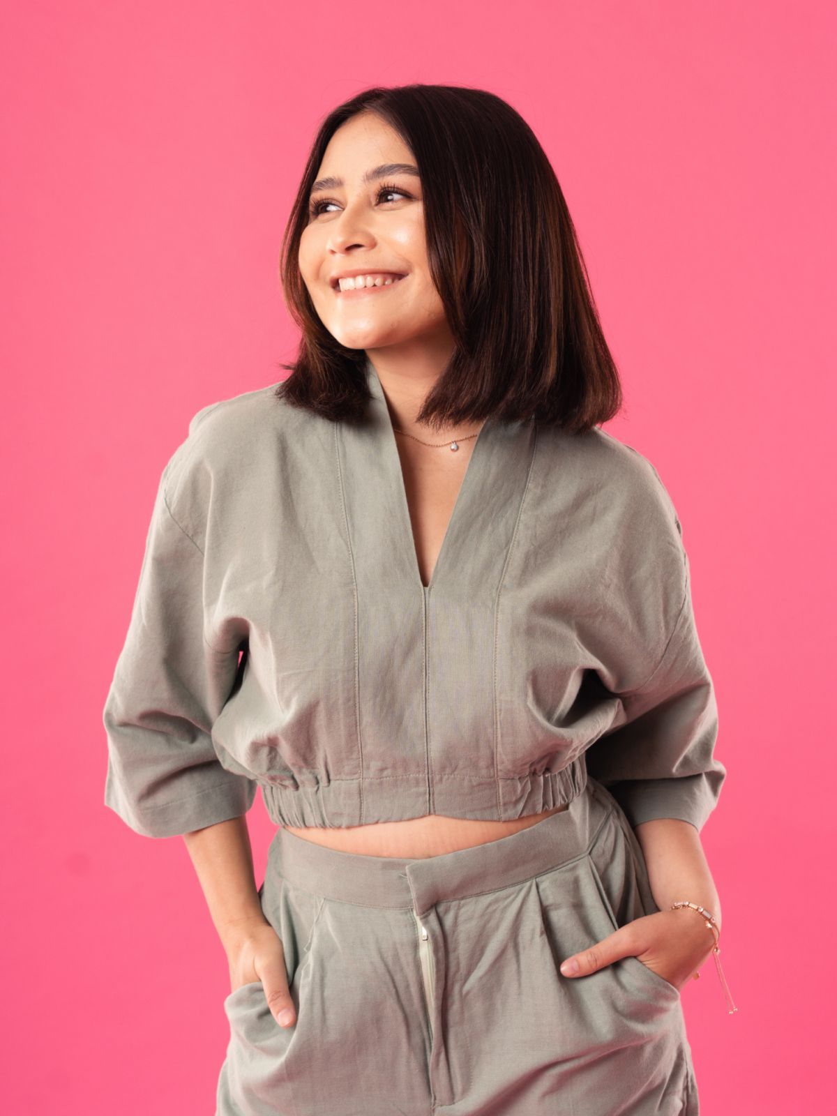 Prilly Latuconsina, actor and chairperson of Yuk Group Foundation (Photo: M Iqbal Arwin)