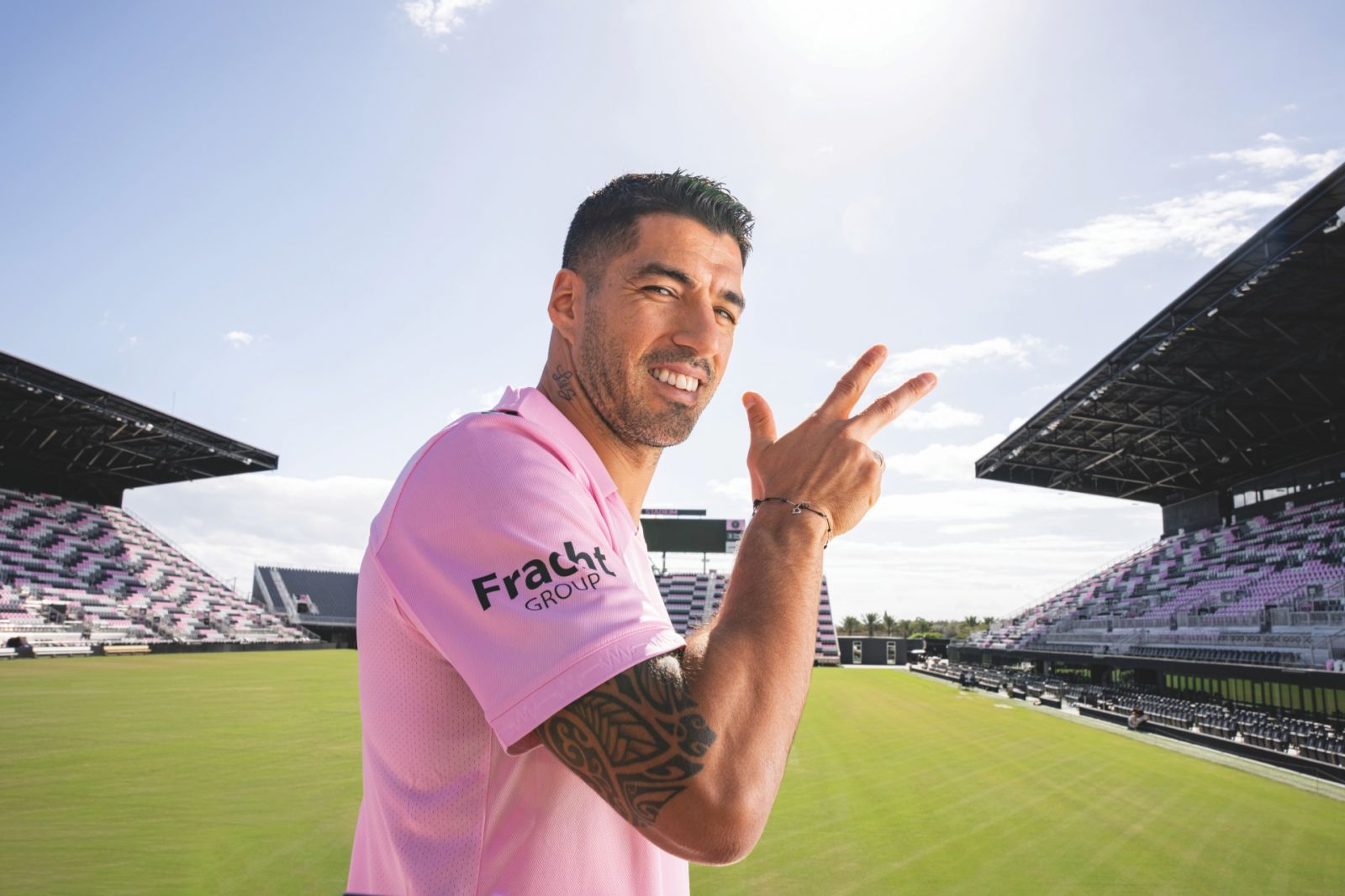 邁阿密國際隊員Luis Suárez。(Photo: Inter Miami Football Club)