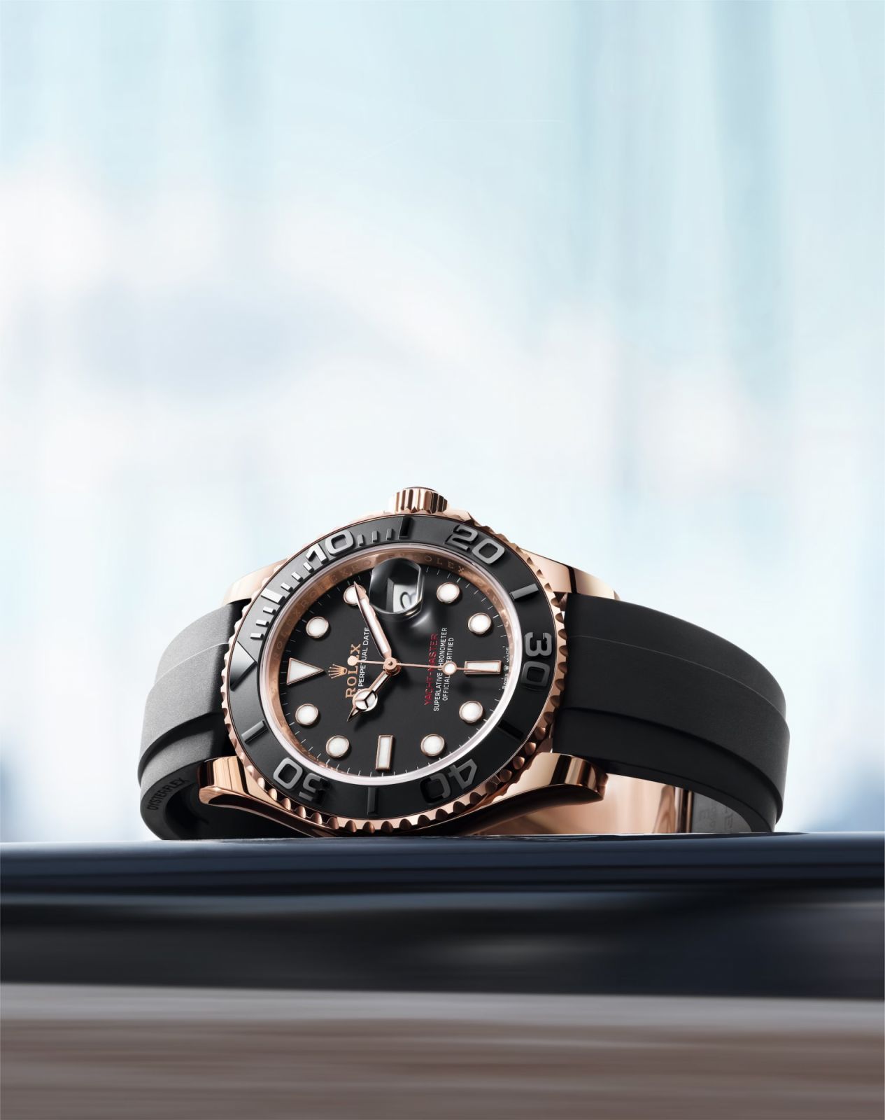 勞力士Oyster Perpetual Yacht-Master腕錶。(Photo: Rolex)
