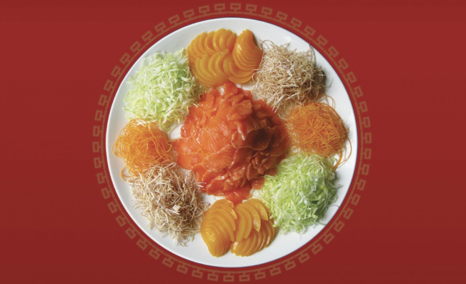 Jade Garden’s prosperity toss (Photo: Jade Garden)