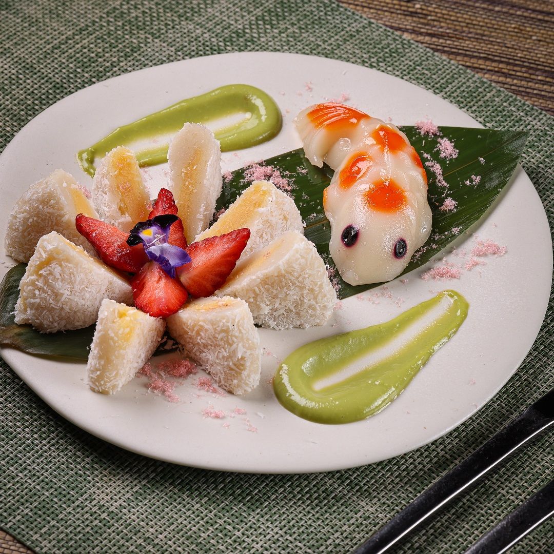 Red Ginger’s version of Nian Gao (Photo: City of Dreams Manila)