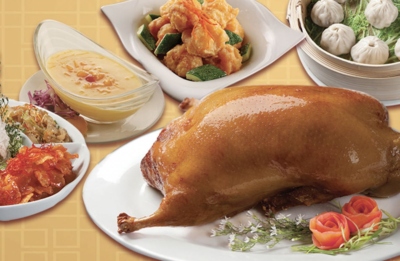 Peking Garden’s Chinese New Year set menu (Photo: Peking Garden)
