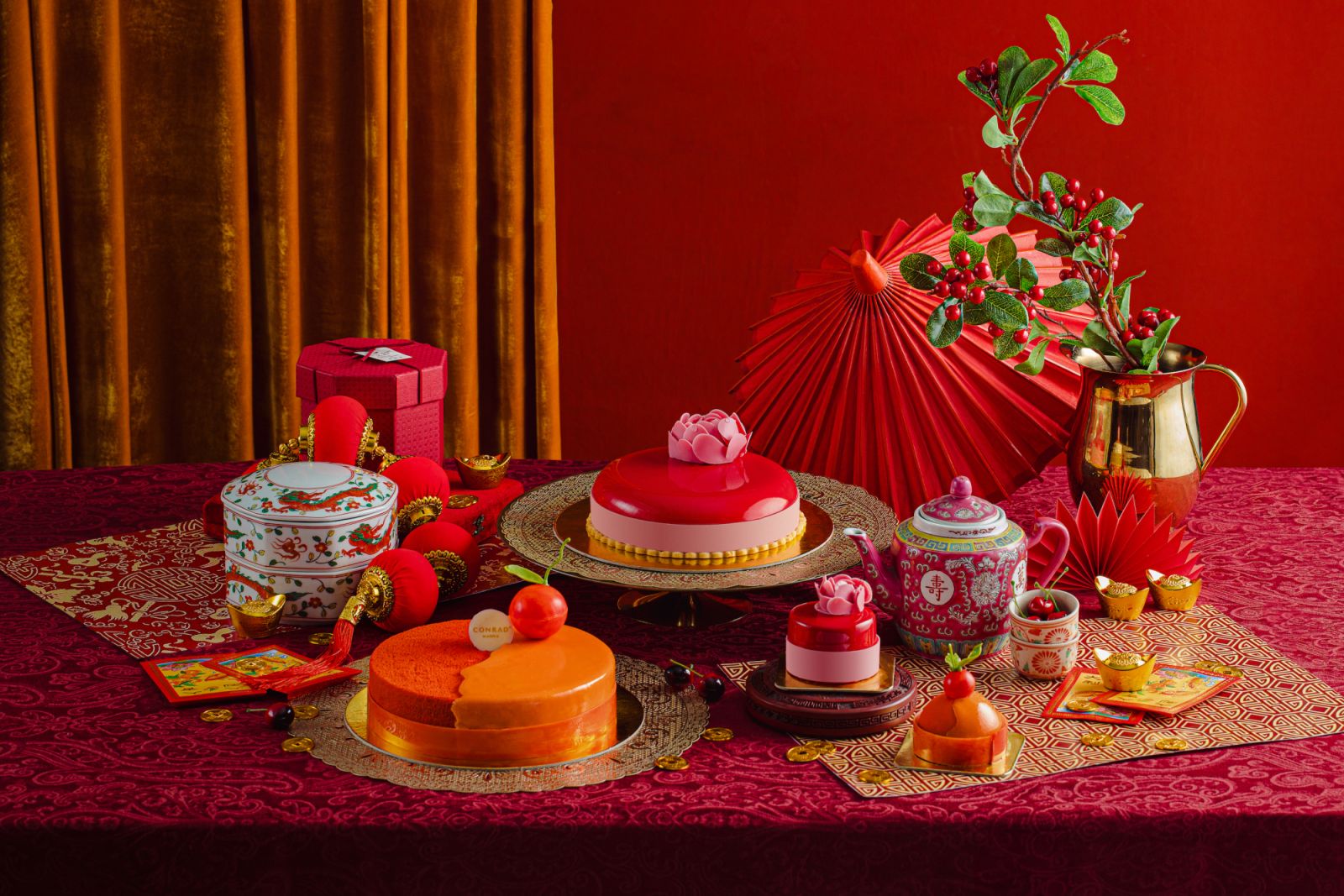 Chinese New Year Cakes & Pastries (Photo: Conrad Manila)