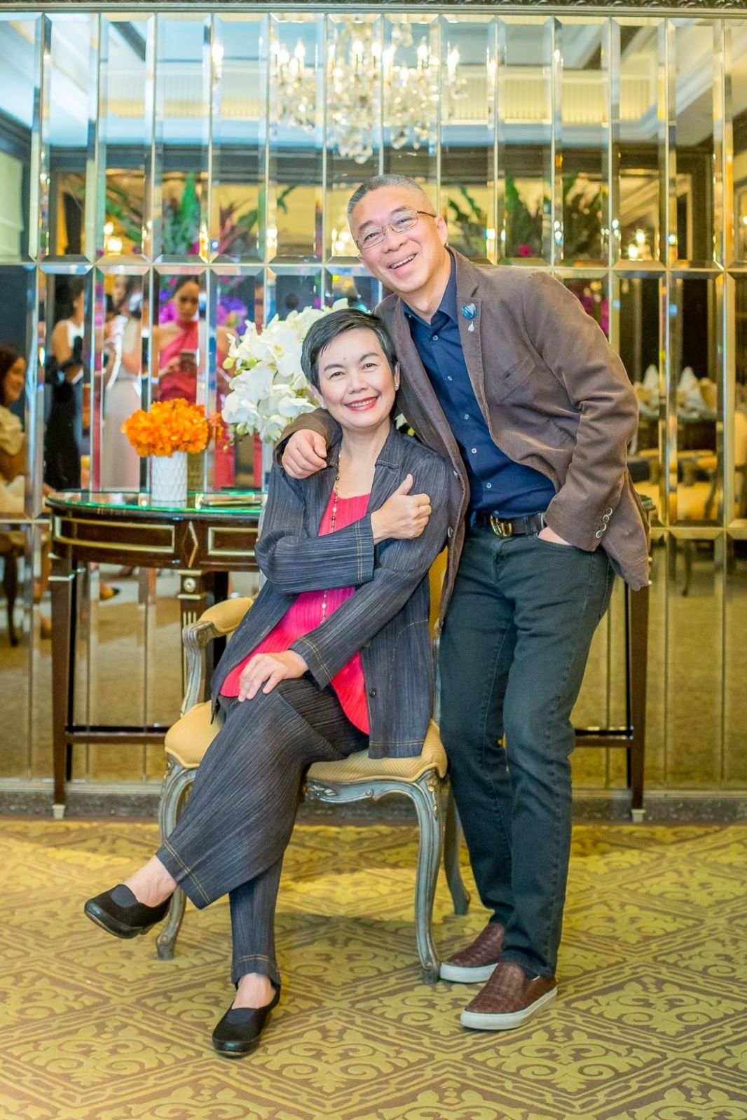คุณแม่ศิริพักตร์ และคุณพ่อสุภชัย วีระภุชงค์